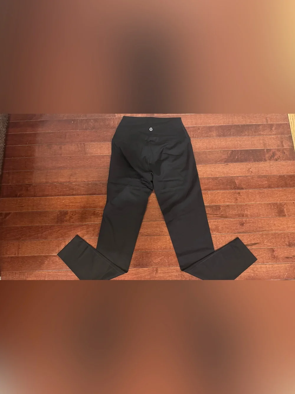 lululemon athletica Black Zip Jacket and High-Rise Leggings Set with Gold Accent - Picture 5 of 6